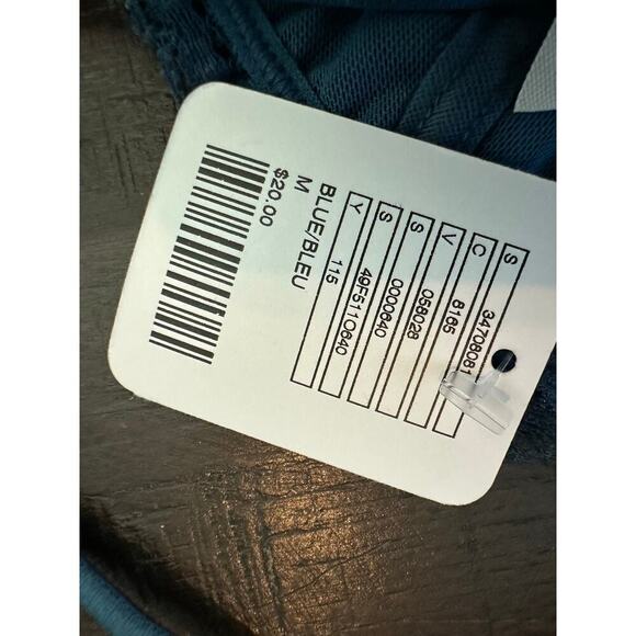 NWT Intimately by Free People Blue Lace Crisscross Strappy Bralette Bra Size M - Picture 7 of 7